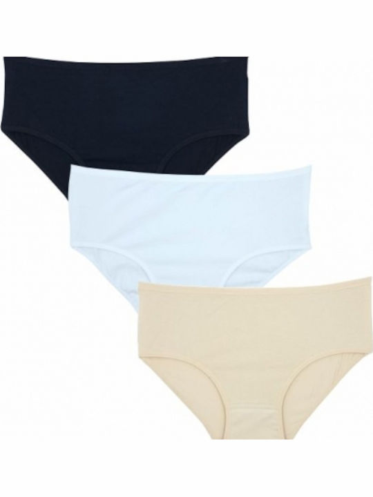 Onurel Βαμβακερά Women's Slip 3Pack Multicolour