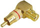 Lz Convertor RCA masculin în RCA feminin Roșu 1buc 01.099.0085