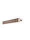 Anartisi Novel One-Way Wood Curtain Track Brown 300cm NOVEL-NL8