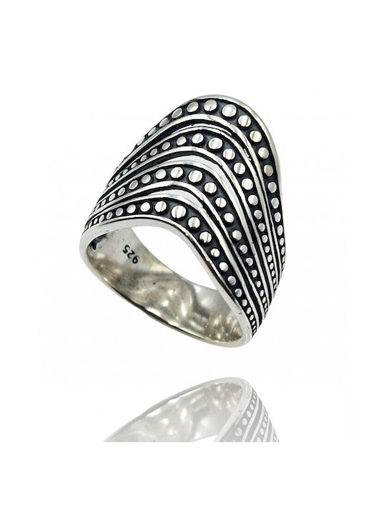 Χειροποιητο Damen Ring aus Silber