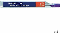 Staedtler 12 Pachete x 12 Mine Creion Mecanic Grosime 0.5mm