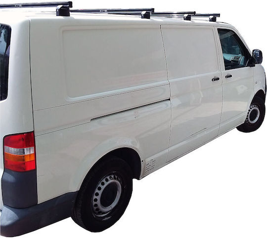 Nordrive Roof Bars Aluminum (with Roof Rack Legs) Black