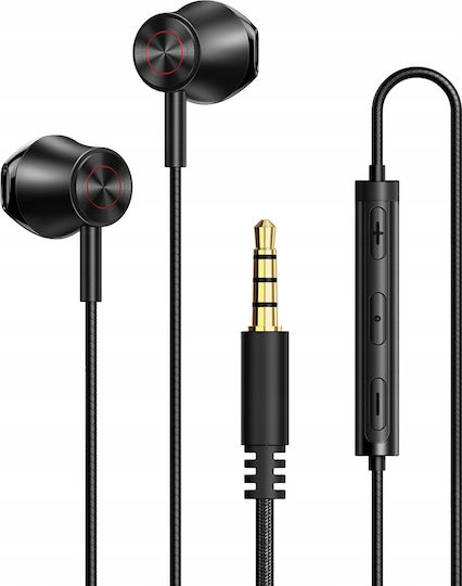 Mcdodo HP-4060 In-ear Handsfree με Βύσμα 3.5mm Μαύρο