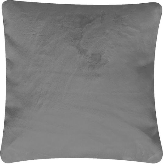 Vasilas Home Μαξιλάρι Καναπέ Rabbit Γκρι 45x45εκ.