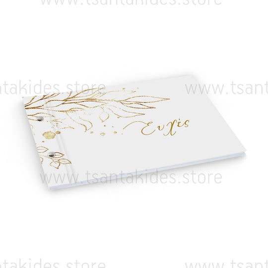 Tsantakides Wedding Wish Book Gold