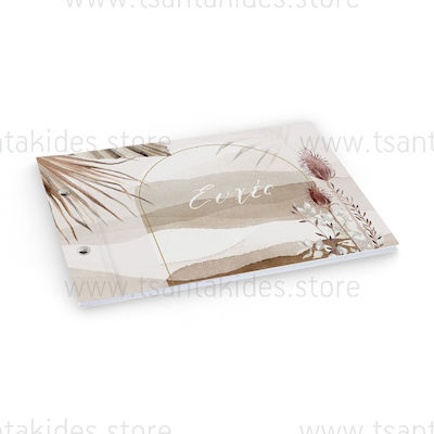 Tsantakides Wedding Wish Book Brown