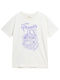 Outhorn Damen Oversized T-shirt Polka Dot Weiß