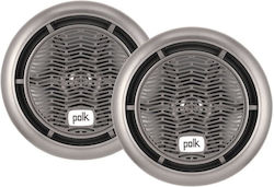 Polk Audio Σετ Ηχεία Σκάφους Αδιάβροχα 6.6" με 150W RMS Γκρι