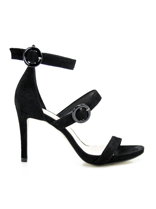 Sopasis Shoes Damen Sandalen in Schwarz Farbe