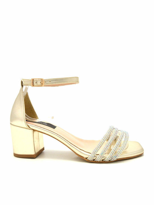 Zoukis Sandals Gold