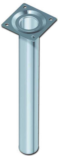 Es Metallic Furniture Leg Suitable for Table / Coffee Table 3x3x30cm Black