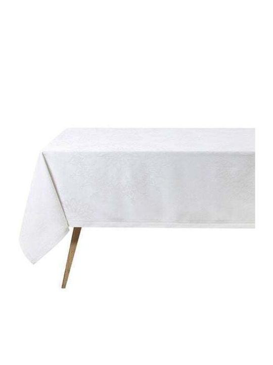 Le Jacquard Francais Tablecloth White 168x307cm
