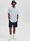 Selected Men's Shorts Navy Blue