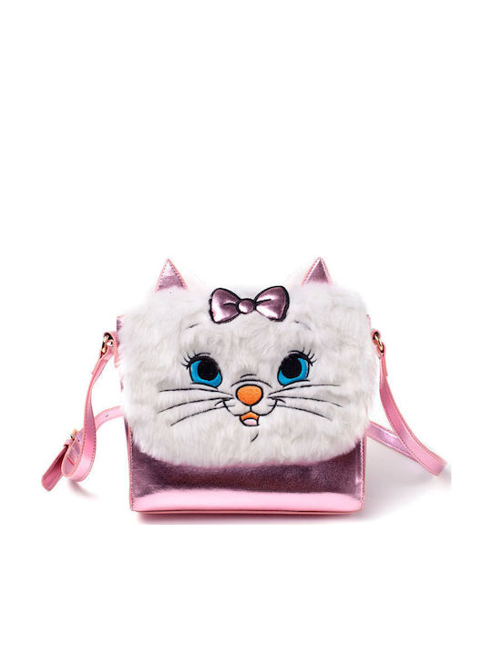 Difuzed Disney Aristocats Marie Детска Чанта През Рамо Розова 19.5x6x23.5см