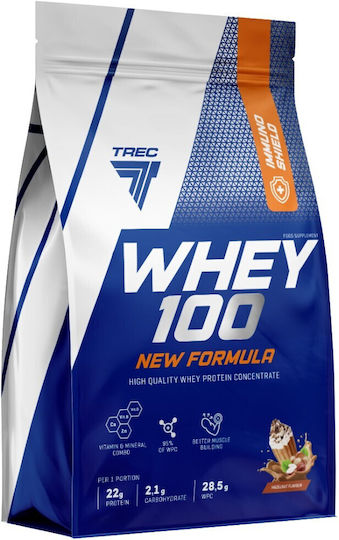 Trec Whey 100 Протеин Суроватъчен с Вкус Hazelnut 700гр