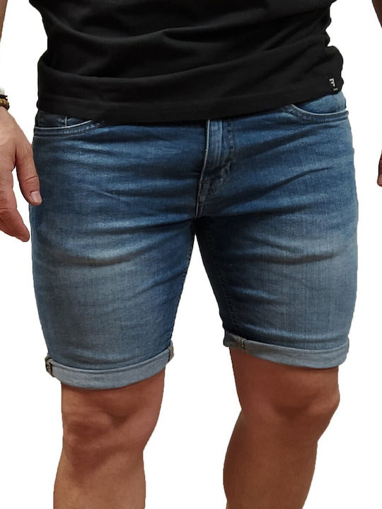 Marcus Men's Shorts Jeans Blue Denim