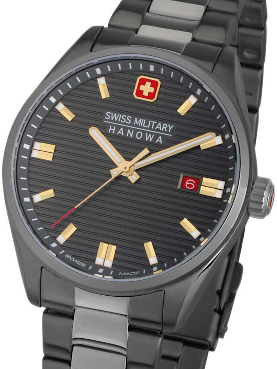 Swiss Military Hanowa Roadrunner Herrenuhr 40mm...