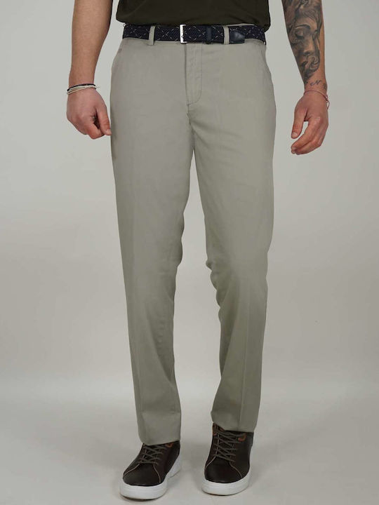 Lexton Robert Men's Trousers Elastic Gray