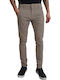 Παντελόνι Chino σε Slim Εφαρμογή Γκρι
