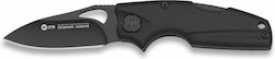 K25 Pocket Knife Black with Case