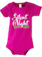kirikoko Silent Night Yeah Right Christmas Kurzärmelig Fuchsia
