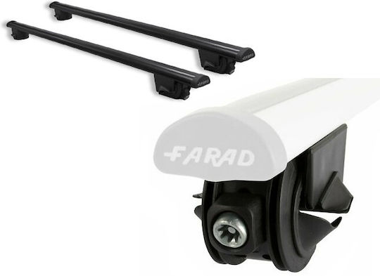 Farad 110cm. (with Roof Rack Legs and Lock) Silver