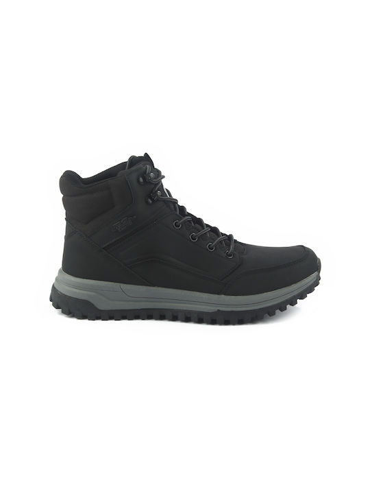 Fshoes Herren Stiefel BLACK