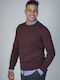 Langarm-Pullover Bordeaux