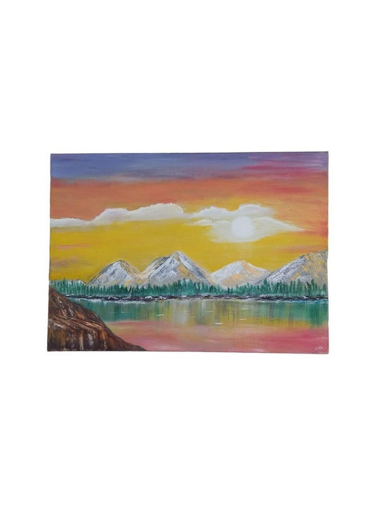 24home.gr Painting on Canvas 70x50cm