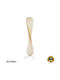 GloboStar Praia Floor Lamp H145xW25cm. with Socket for Bulb E27 Beige