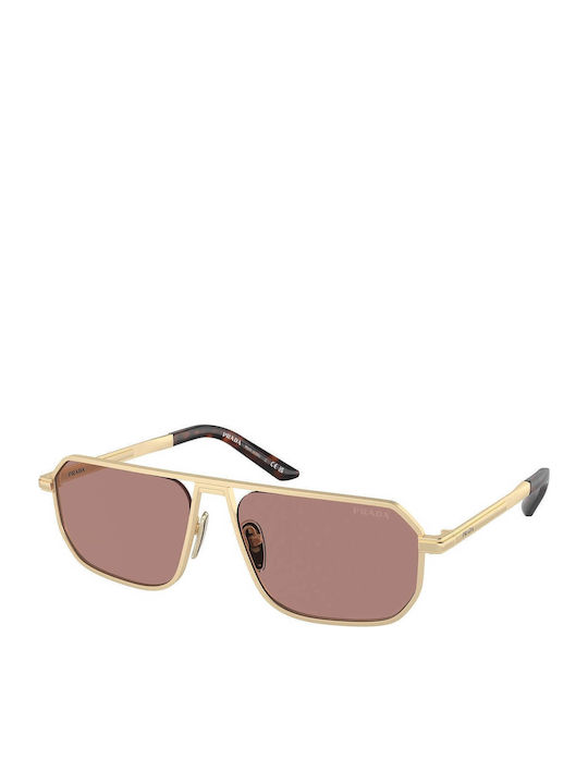 Prada Herren Sonnenbrille mit Gold Metall Geste...