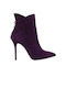 Mourtzi Suede Women's Ankle Boots Purple