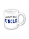 World's Best Uncle За Най-Добрия Чичо Чаша Керамично Бяла