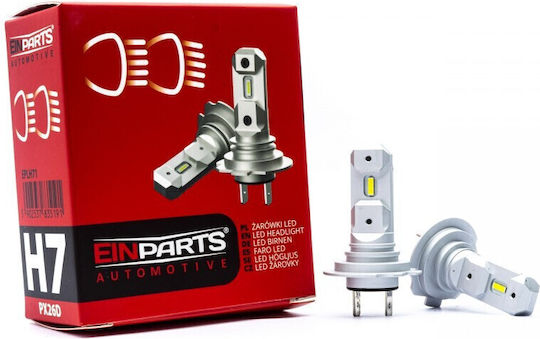 Einparts Lamps Car Canbus LED 6000K Cold White 2pcs