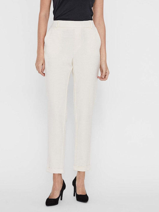 Vero Moda Women's Fabric Trousers in Loose Fit Birch (#W 23/24)