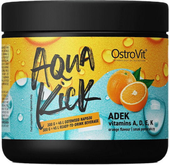 OstroVit Aqua Kick Витамин за Косата, Кожата & Антиоксидантно действие Портокал 300гр
