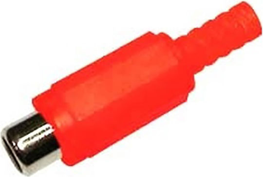 Βύσμα RCA female 10τμχ Ασημί (01.099.0044)