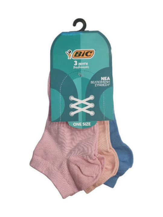 BIC Socks Pink 3Pack
