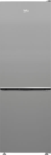 Beko Combină frigorifică 301lt NoFrost Î179.6xL59.5xA66.5cm. Inox B1RCNA344S