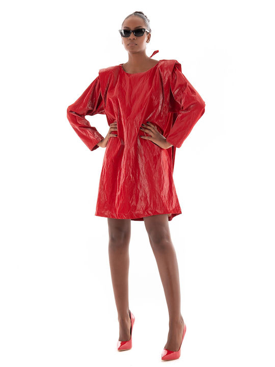 Collectiva Noir Mini Dress RED CNK7WB23LES