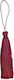 Adorex Decorative Tassel for DIY Crafts Burgundy 10pcs