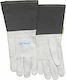 Weldas Gloves for Work Welding Gray Leather 1pcs