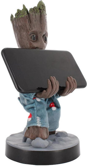 Exquisite Gaming The Guardians of the Galaxy: Toddler Groot in Pajamas Βάση Γραφείου για Κινητό σε Καφέ χρώμα