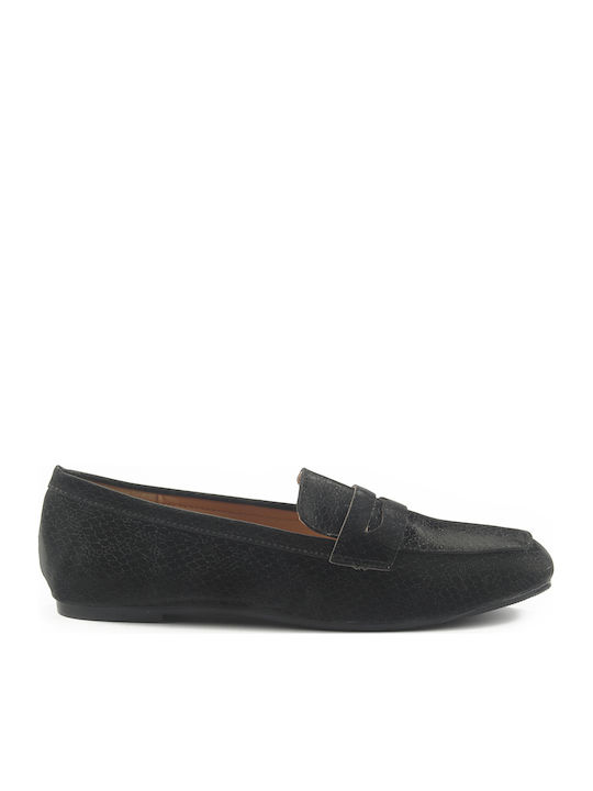 Women's Moccasins in Black Color