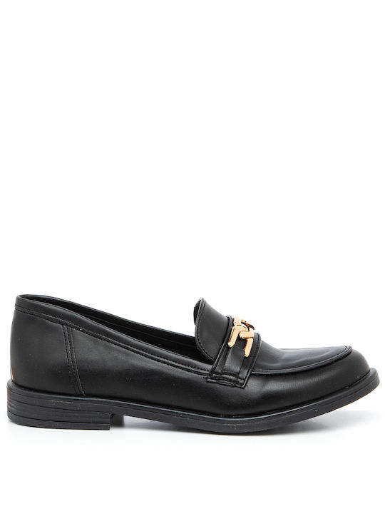 Aventis Shoes Women's Moccasins in Black Color