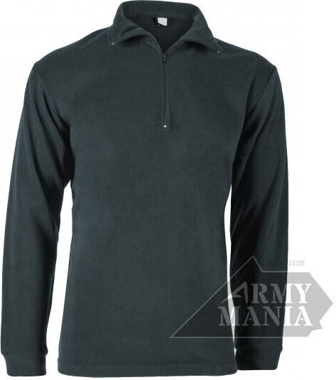 Armymania Μπλούζα Polo Fleece σε Μπλε χρώμα