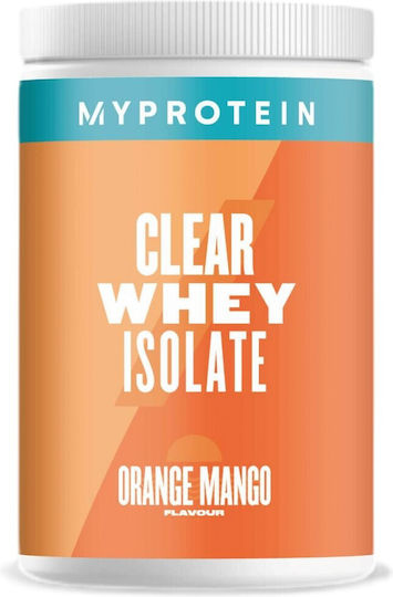 Myprotein Clear Whey Isolate Protein Molke mit Geschmack Orange 500gr
