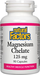 Natural Factors Chelate 125mg 90 κάψουλες