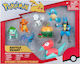Jazwares Pokemon Аплетун, Алолан Вълпикс, Чармандър, Булбазавър, Скуъртъл, Зубат, Поригон и Лука́рио за 4+ Години