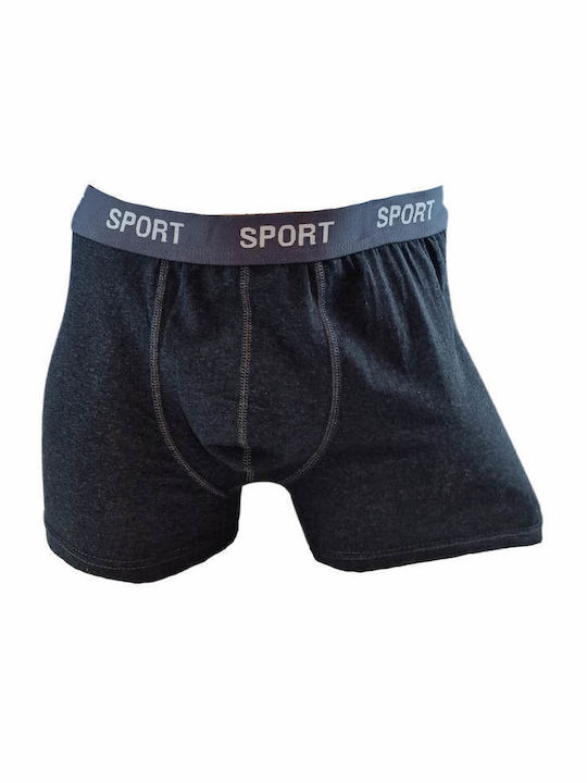 Onurel Men's Boxer Anthracite with Patterns